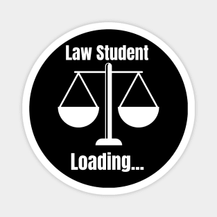 Law Student Loading Magnet